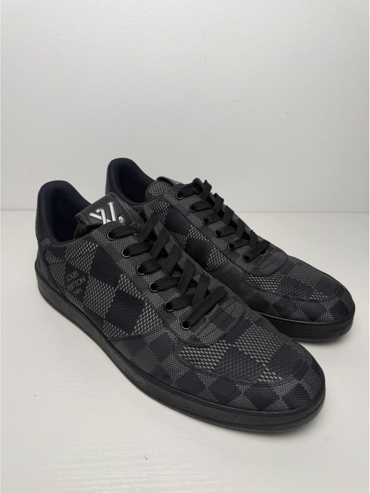Louis Vuitton Rivoli Sneaker Damier Graphite Sneaker Sz 10.5
